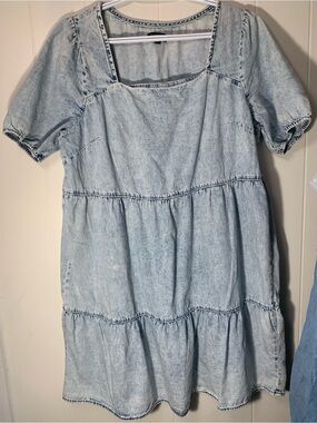 Reitmans Signature Light Blue Denim dress